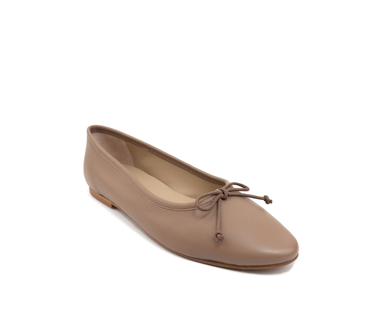 Belle Taupe Leather - Glamourous Grace