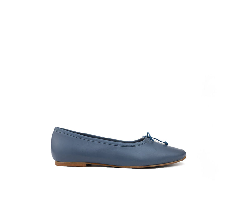 Belle Blue Leather