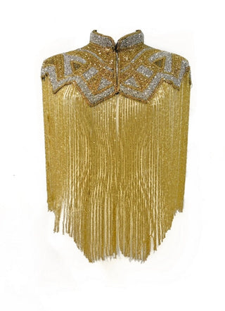 Golden Line Cape - Glamourous Grace