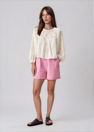 Acaste Cream Top