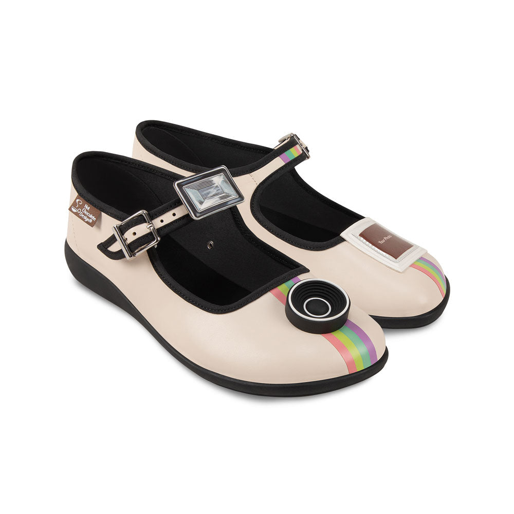 Instant Memories Women's Mary Jane Flats - Glamourous Grace