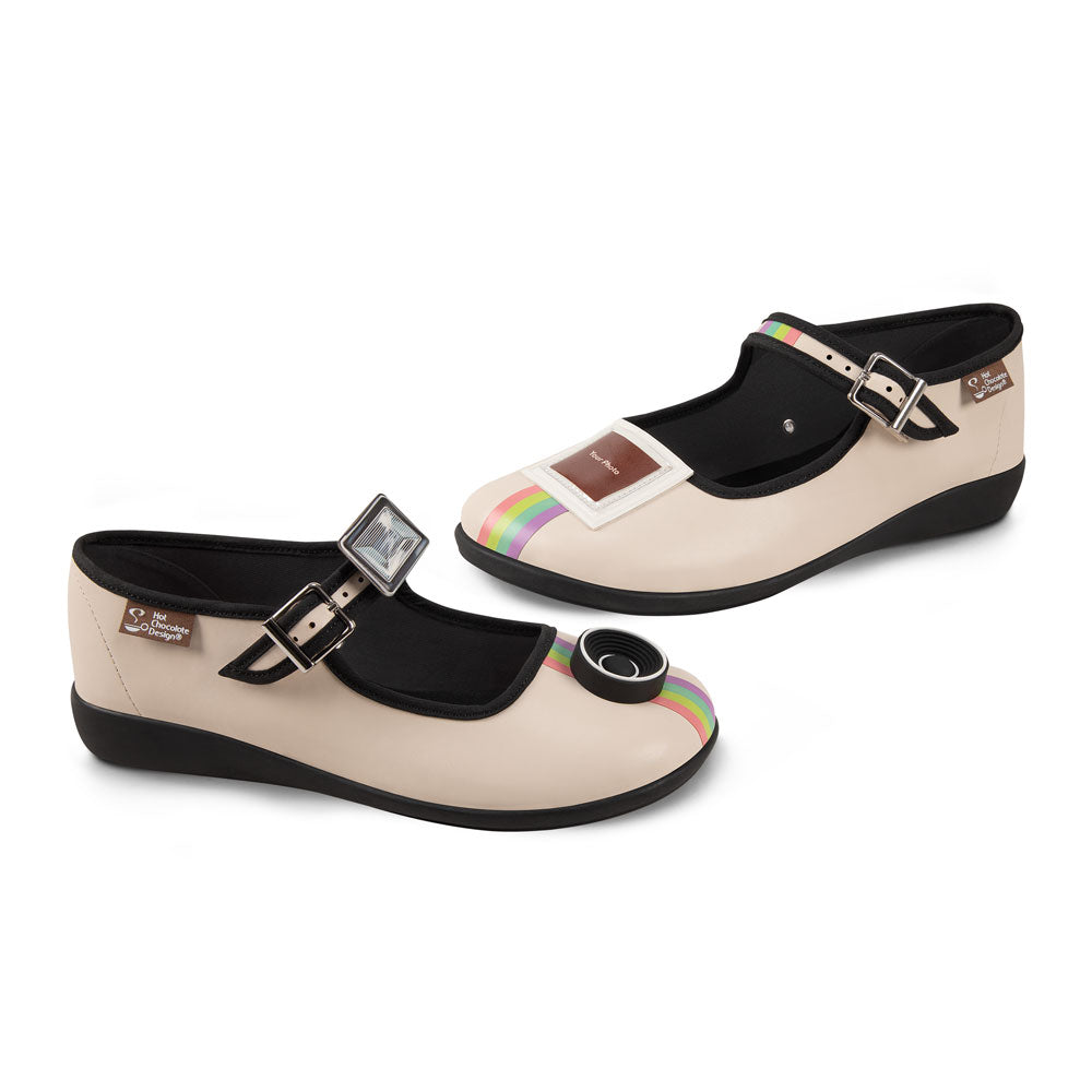 Instant Memories Women's Mary Jane Flats - Glamourous Grace