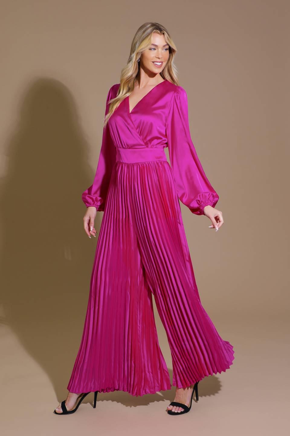 CRUSHING ON YOU SATIN JUMPSUIT - Glamourous Grace