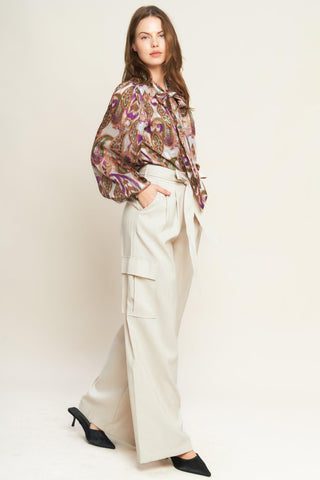 FOR THE LAST TIME WOVEN PANTS