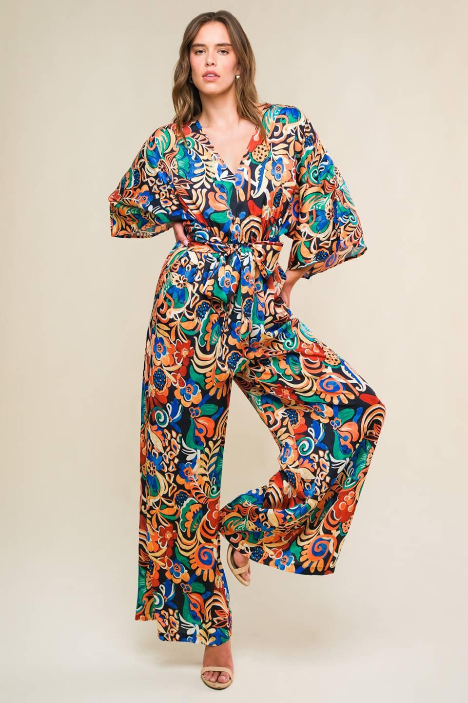 SKYLINE GRACE WOVEN JUMPSUIT - Glamourous Grace