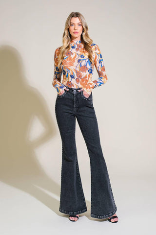 EFFORTLESS ENSEMBLE DENIM PANTS - Glamourous Grace