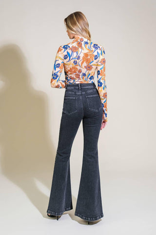 EFFORTLESS ENSEMBLE DENIM PANTS - Glamourous Grace