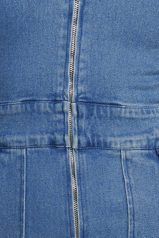 CATCH YOUR GAZE DENIM JUMPSUIT