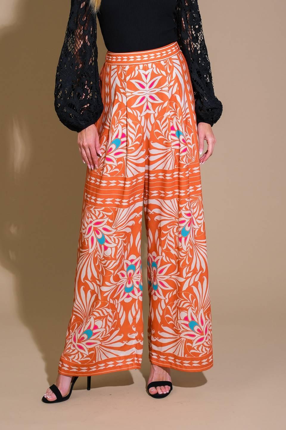 YOU NEVER CAN TELL WOVEN PANTS - Glamourous Grace