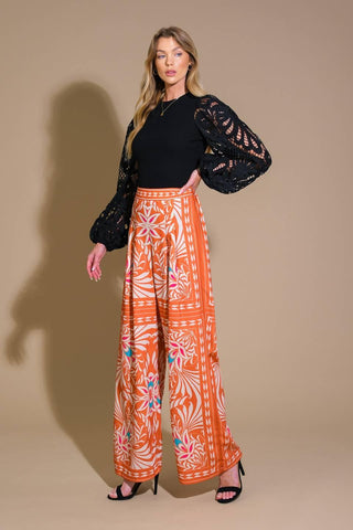 YOU NEVER CAN TELL WOVEN PANTS - Glamourous Grace