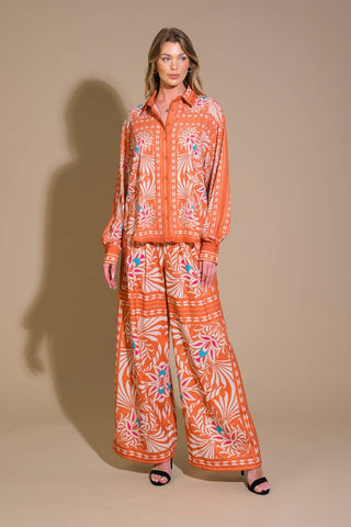 YOU NEVER CAN TELL WOVEN PANTS - Glamourous Grace