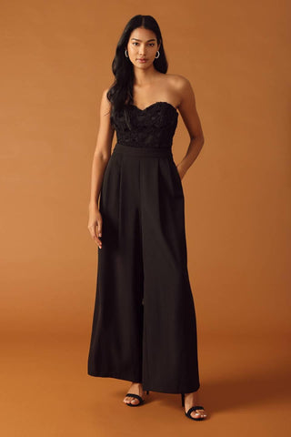 ALL MY LIFE WOVEN JUMPSUIT - Glamourous Grace