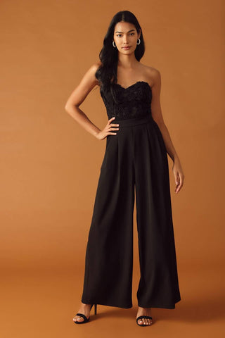 ALL MY LIFE WOVEN JUMPSUIT - Glamourous Grace