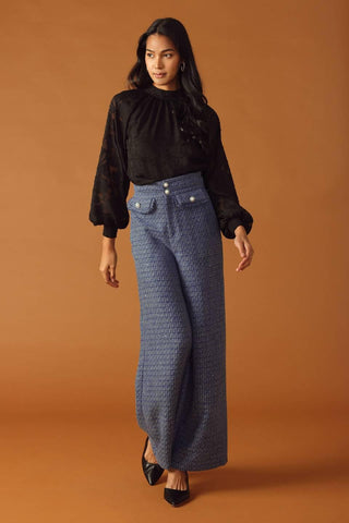 THREADS OF DESTINY TWEED PANTS - Glamourous Grace