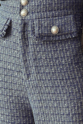 THREADS OF DESTINY TWEED PANTS - Glamourous Grace