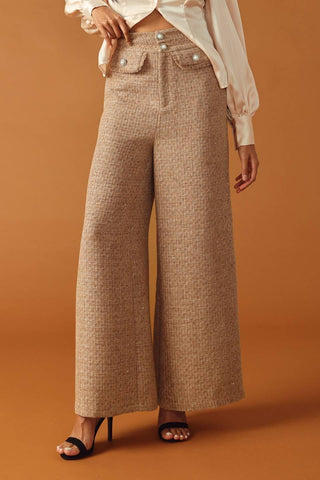 THREADS OF DESTINY TWEED PANTS - Glamourous Grace