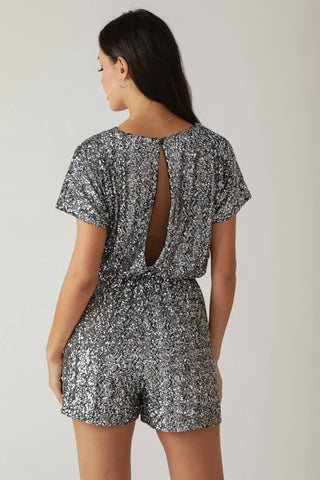 TIME FLIES SEQUIN ROMPER - Glamourous Grace