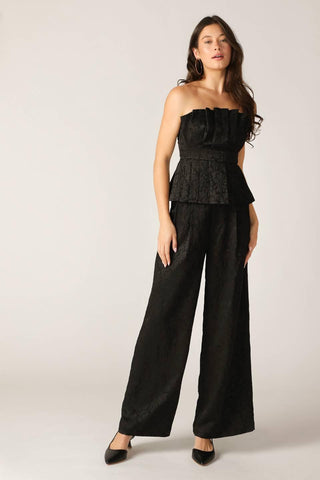 ELEGANT ESSENCE WOVEN PANTS - Glamourous Grace