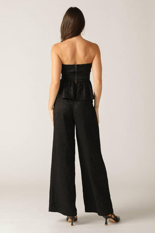 ELEGANT ESSENCE WOVEN PANTS - Glamourous Grace