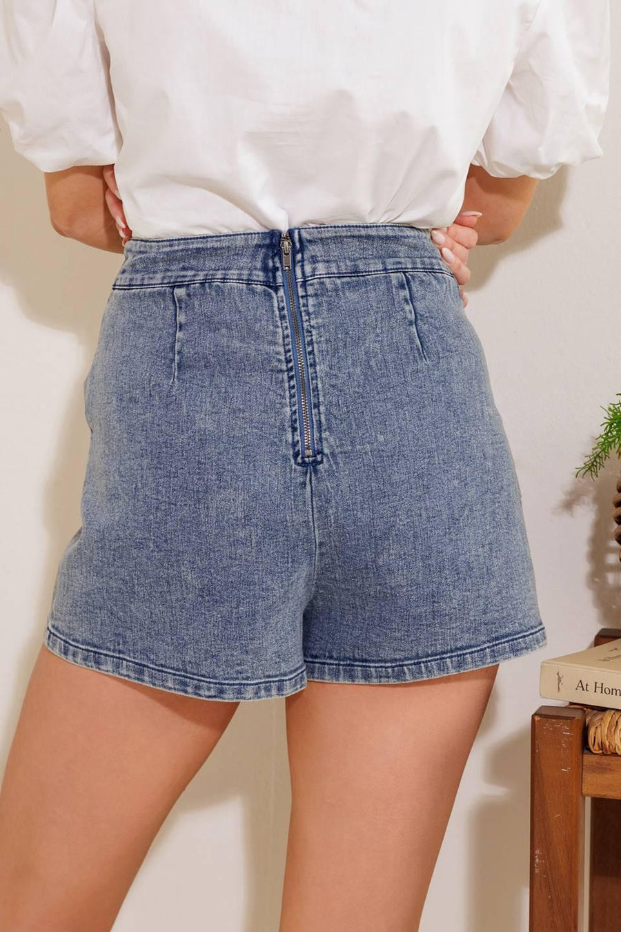 DISTANT SUN DENIM SKORT - Glamourous Grace