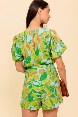 SLOW DAYS AHEAD WOVEN SKORT - Glamourous Grace