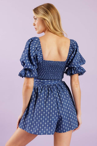 STAY ON YOUR MIND WOVEN ROMPER - Glamourous Grace