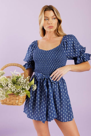 STAY ON YOUR MIND WOVEN ROMPER - Glamourous Grace
