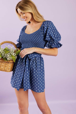 STAY ON YOUR MIND WOVEN ROMPER - Glamourous Grace
