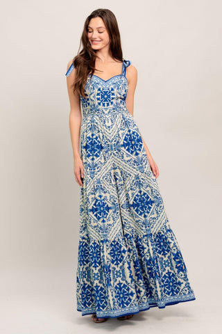WHEN VACATION CALLS WOVEN JUMPSUIT