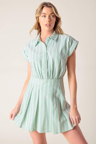 BRIDGET LA FRANCE WOVEN ROMPER - Glamourous Grace