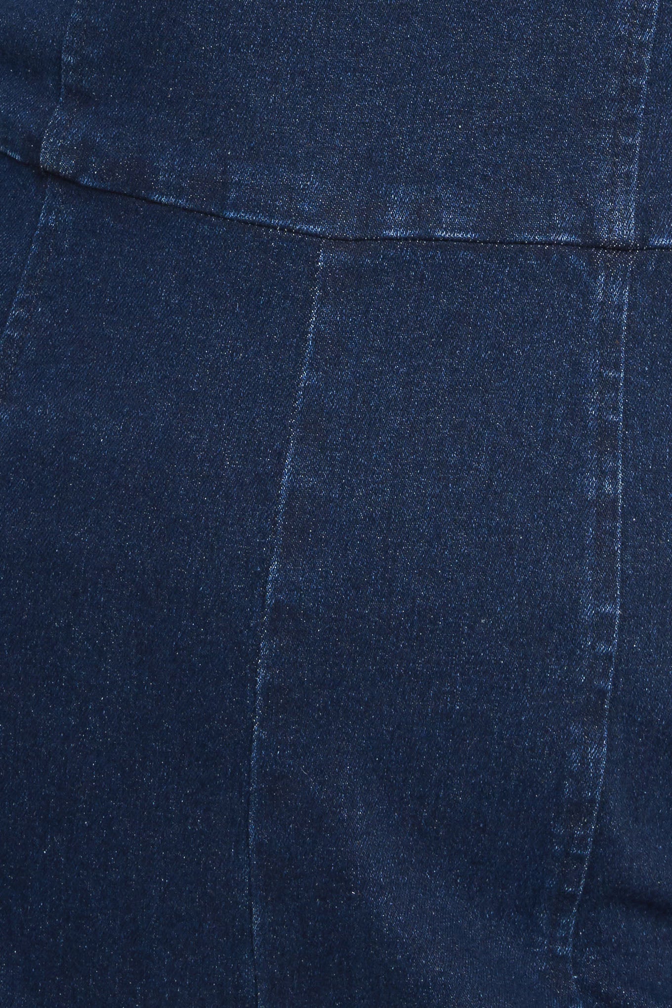 TRENDSETTING MEDIUM INDIGO DENIM JUMPSUIT - By Baano