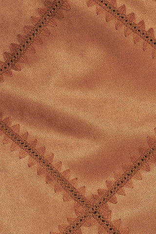 TERRA PATCH FAUX SUEDE SKORT