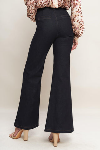 ICONIC FLARE DENIM PANTS - Glamourous Grace