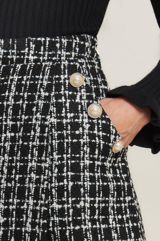 MODERN FEMME TWEED SKORT
