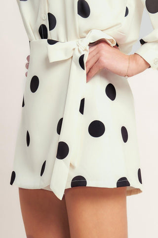PLAYFUL CONFIDENCE WOVEN SKORT - Glamourous Grace