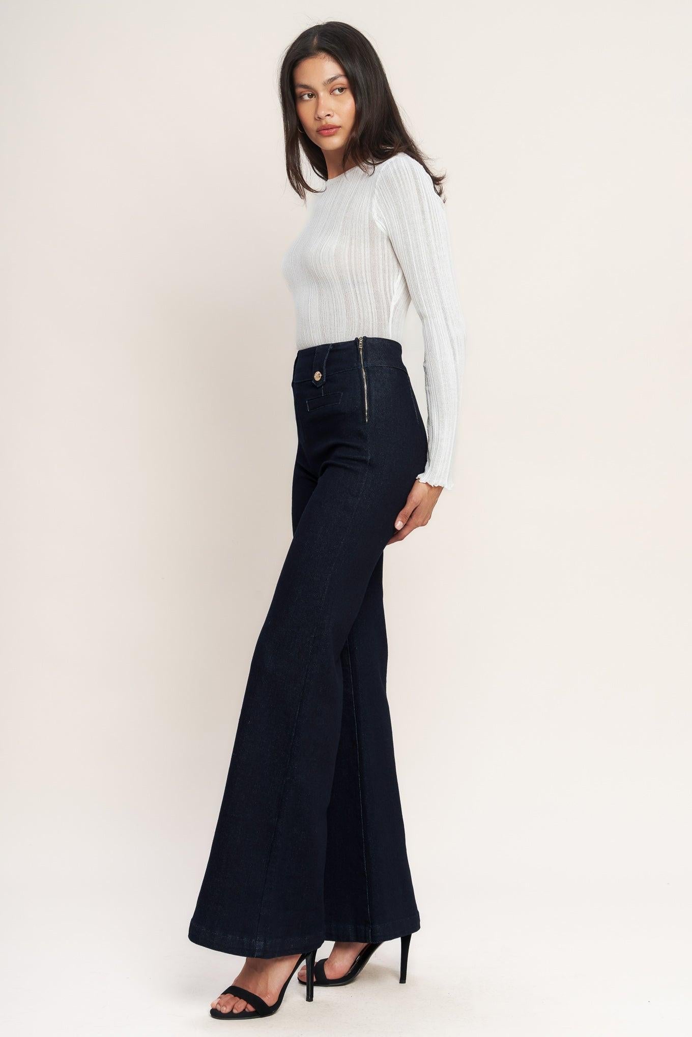 CLASSIC CONFIDENCE WOVEN PANTS - Glamourous Grace
