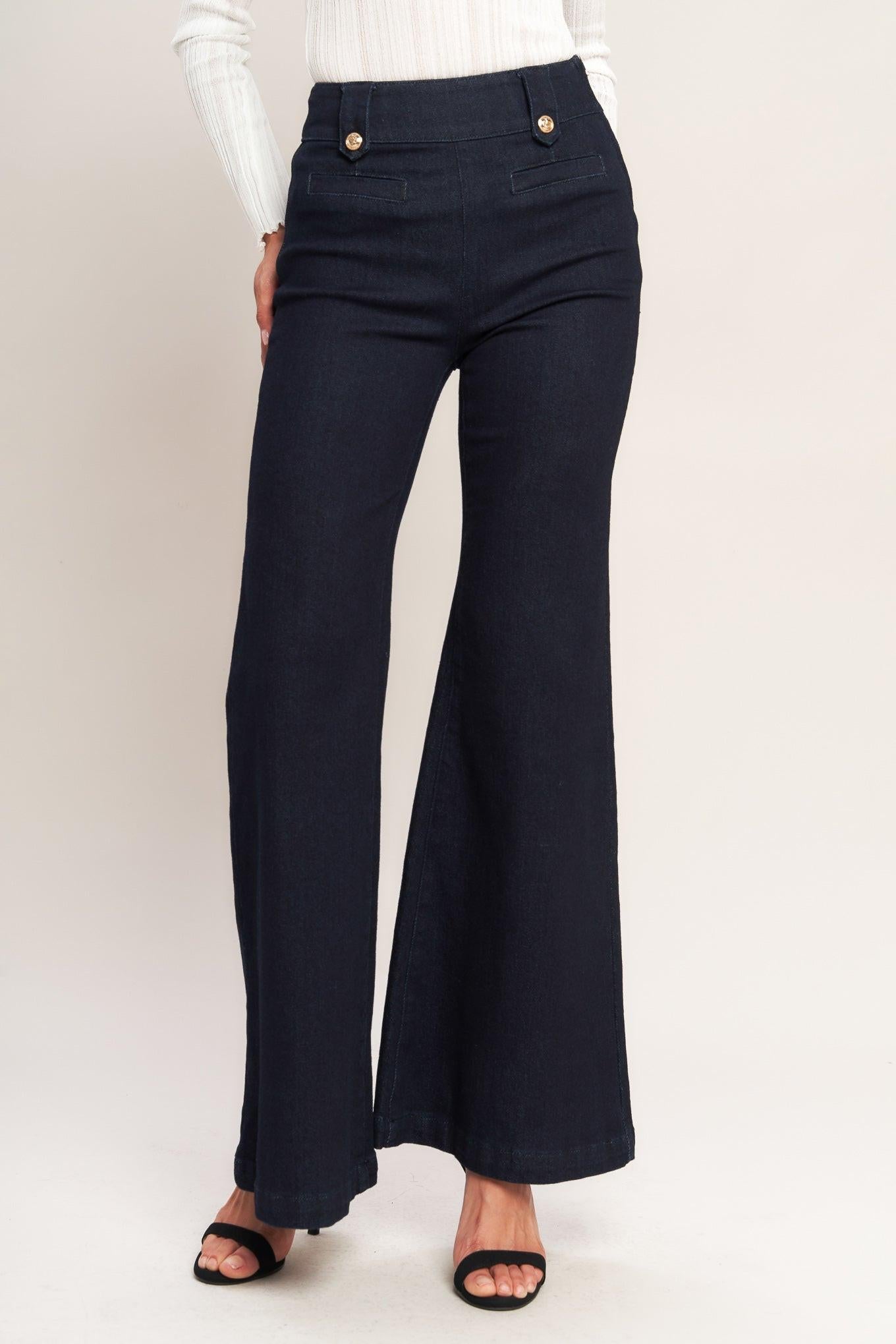 CLASSIC CONFIDENCE WOVEN PANTS - Glamourous Grace