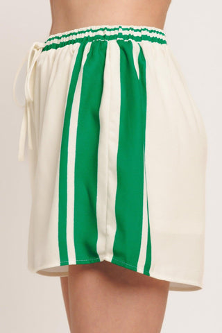 RIVIERA STRIPE WOVEN SHORT - Glamourous Grace