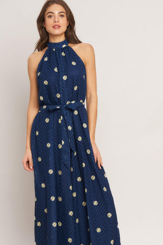 NIGHTFALL MUSE WOVEN JUMPSUIT - Glamourous Grace