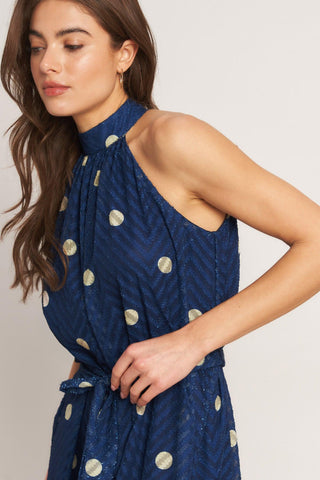 NIGHTFALL MUSE WOVEN JUMPSUIT - Glamourous Grace