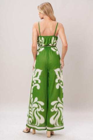 PALAZZO MUSE WOVEN JUMPSUIT