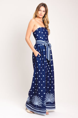 COASTAL SWAY WOVEN JUMPSUIT - Glamourous Grace