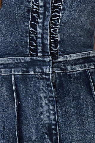 COOL STRUCTURE DENIM JUMPSUIT - Glamourous Grace