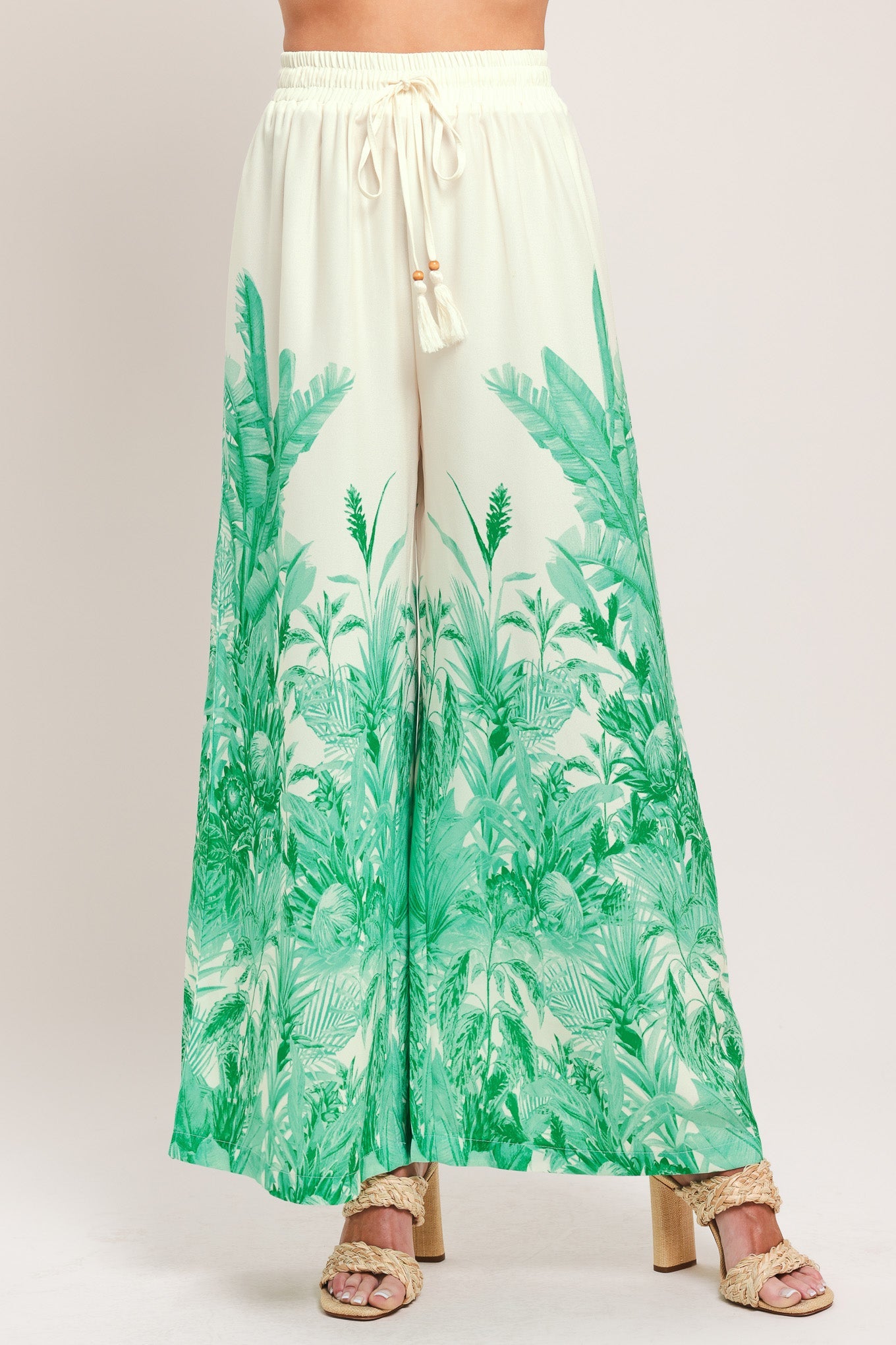 PALM SERENE WOVEN PANTS - Glamourous Grace