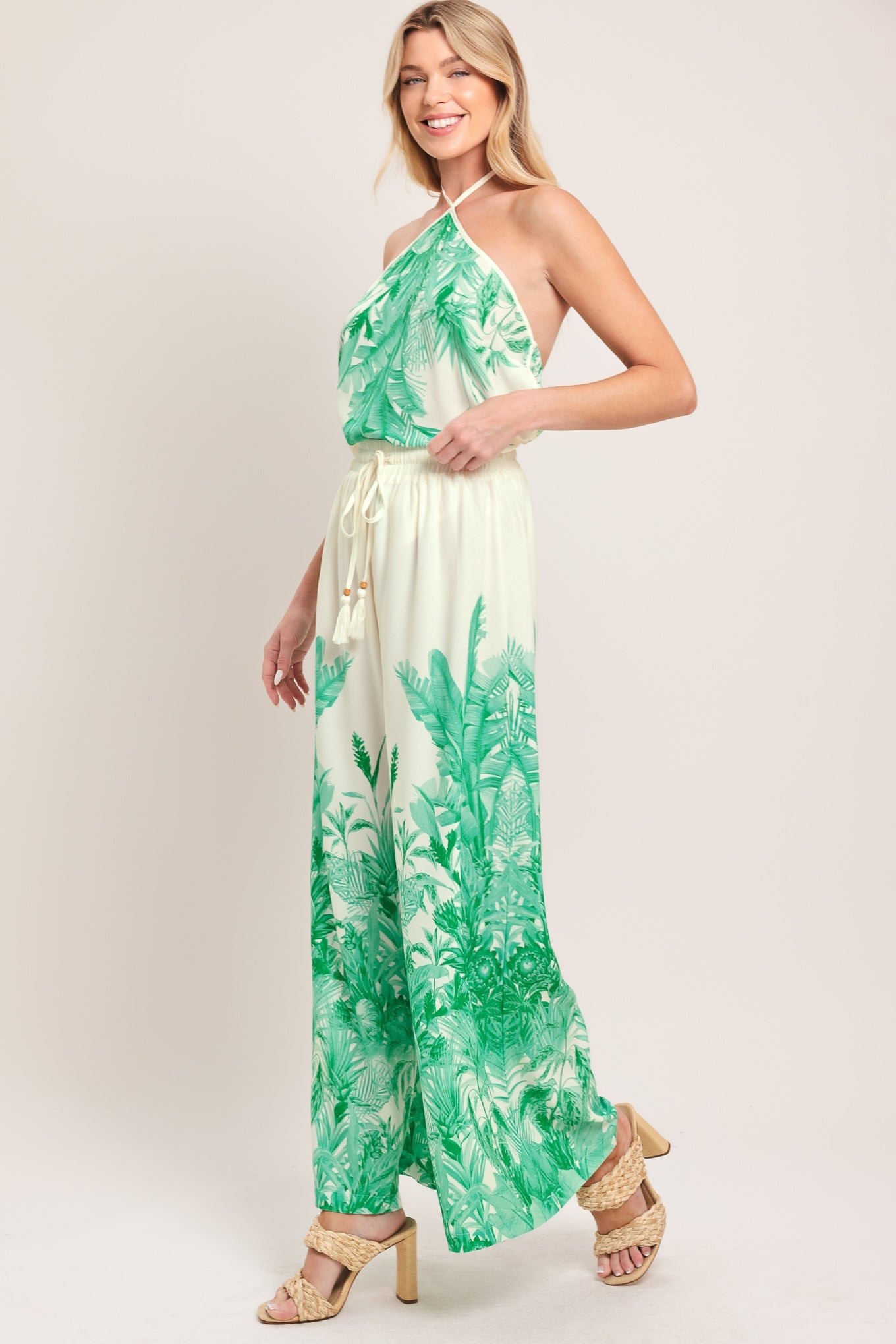 PALM SERENE WOVEN PANTS - Glamourous Grace
