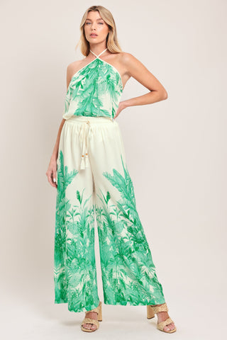 PALM SERENE WOVEN PANTS - Glamourous Grace
