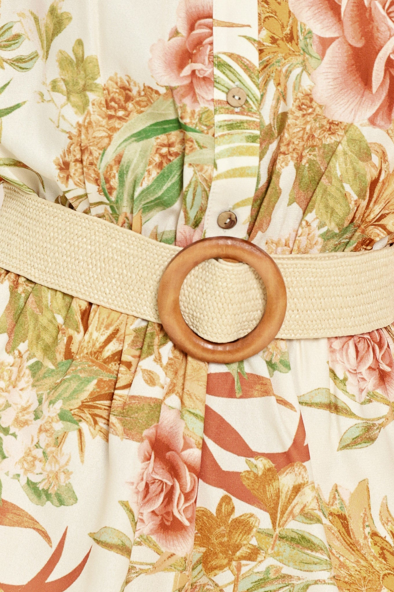 EARTHY PARADISE WOVEN ROMPER - Glamourous Grace