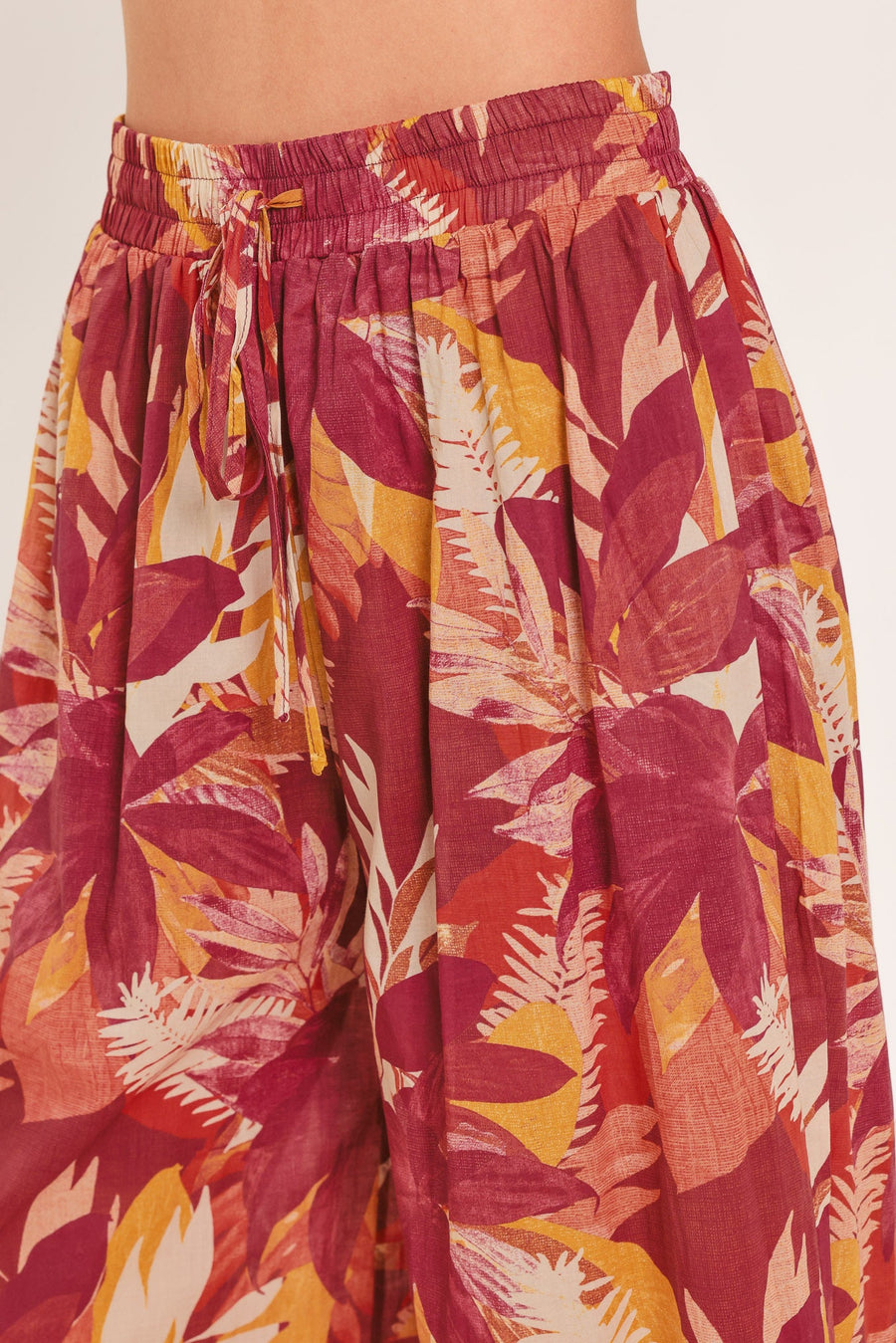 RESORT DREAM PALAZZO WOVEN WIDE LEG PANTS - Glamourous Grace
