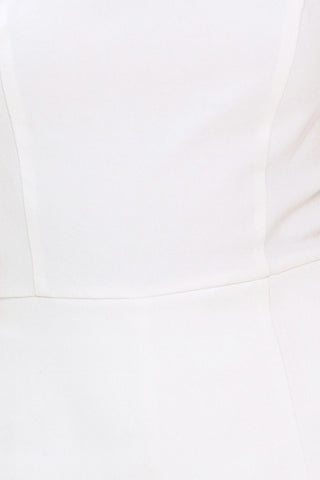 CHAMPAGNE & PEARLS WOVEN ROMPER