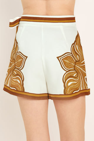 DESERT BLOOM WOVEN SKORT